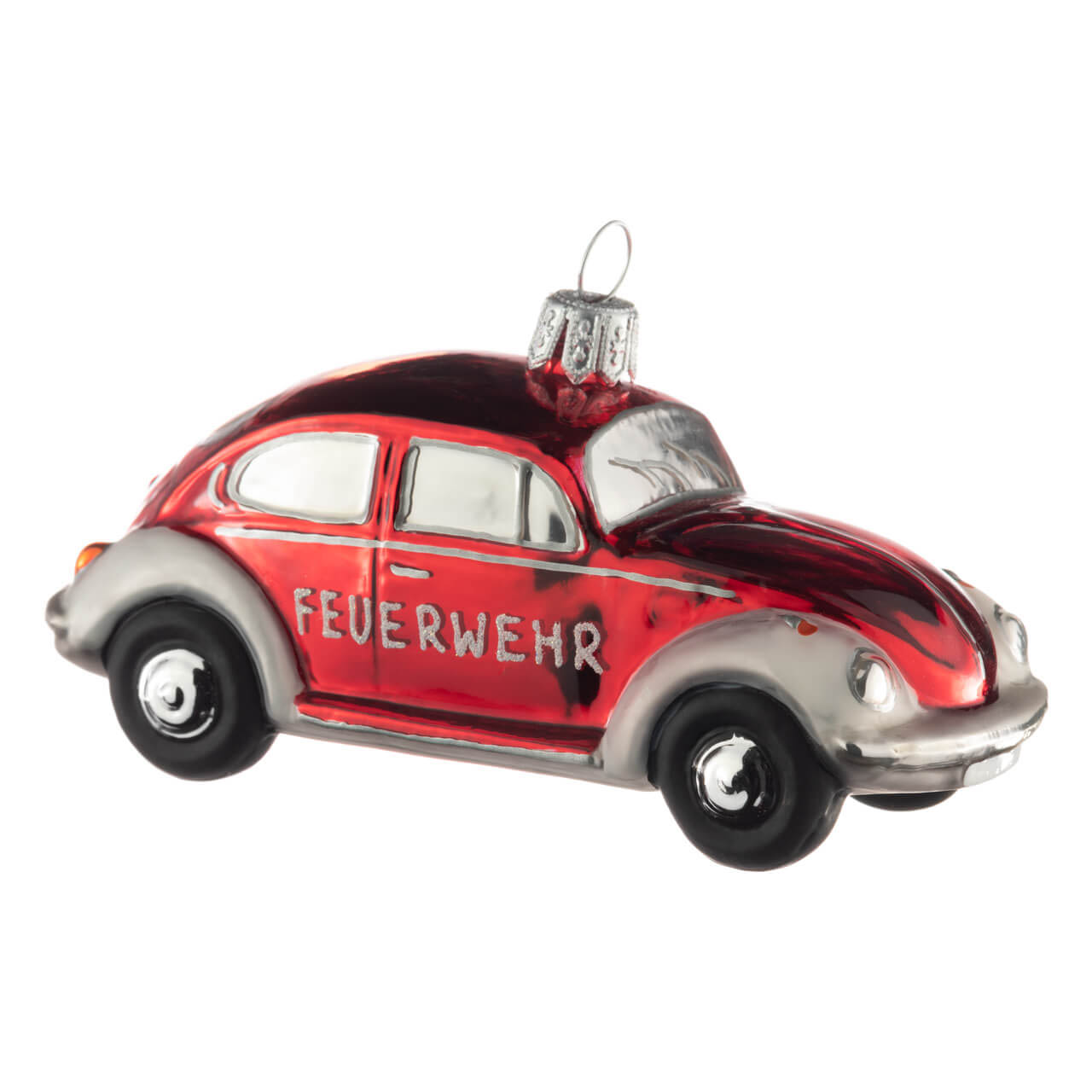 14-1667-4-Christbaumkugel-VW-Kaefer-Feuerwehr-1 VW Käfer, Einsatzfahrzeug