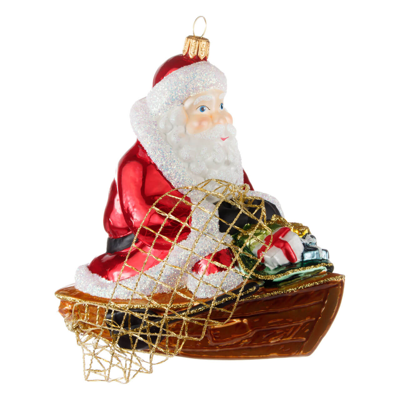37-1016-0-Weihnachtsmann-im-Boot-1 Käpt'n Weihnachtsmann