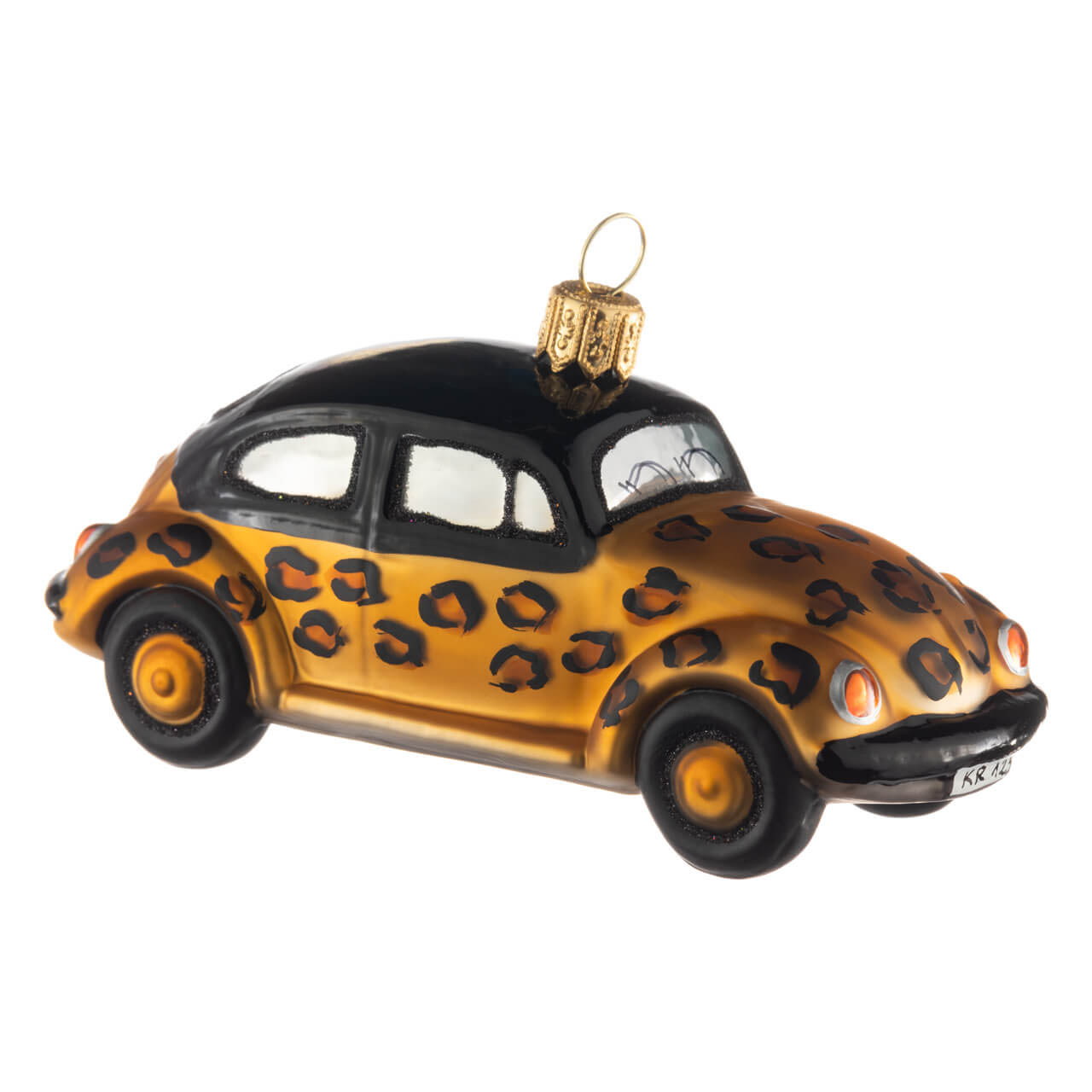 14-2256-9-Christbaumkugel-VW-Kaefer-Cabrio-Leopard-1 VW Käfer, Cabrio