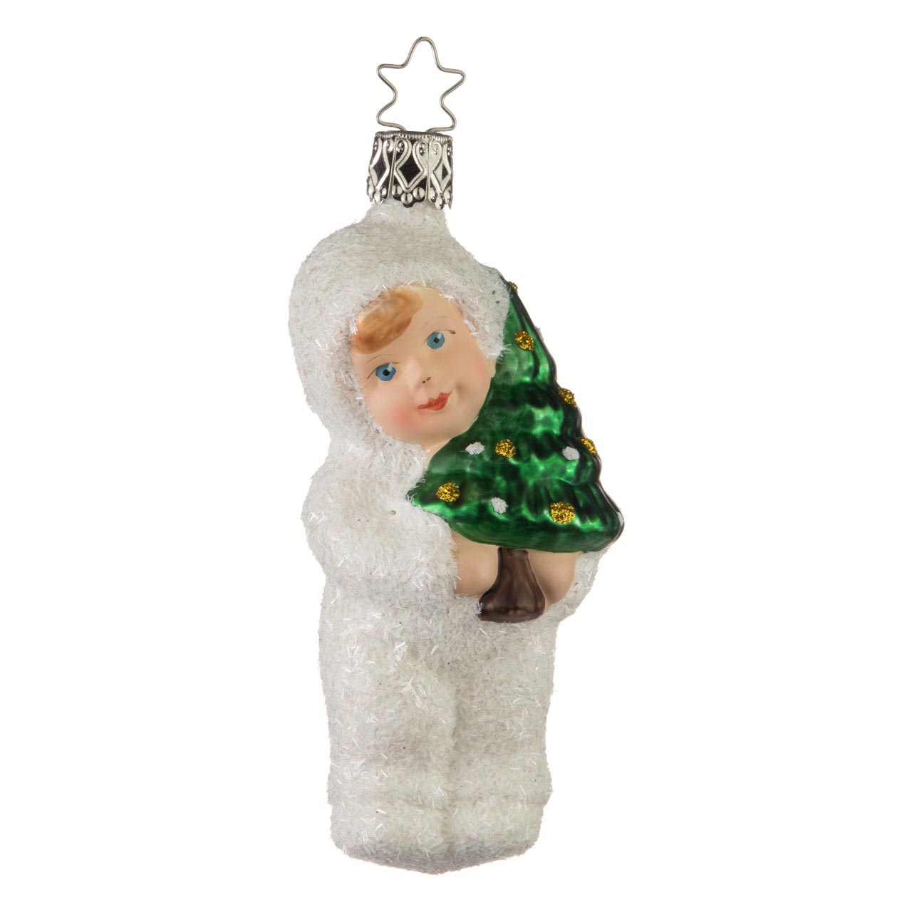 Schneekind mit Tannenbaum Schneekind mit Tannenbaum