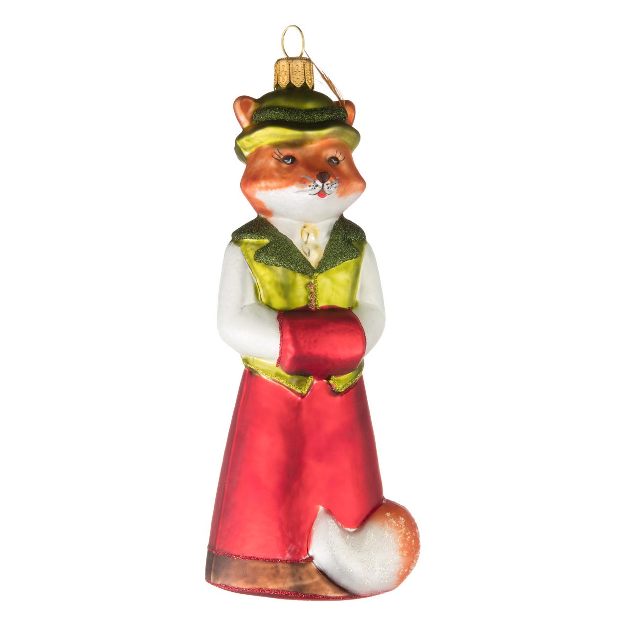 Christbaumkugel: Frau Fuchs
