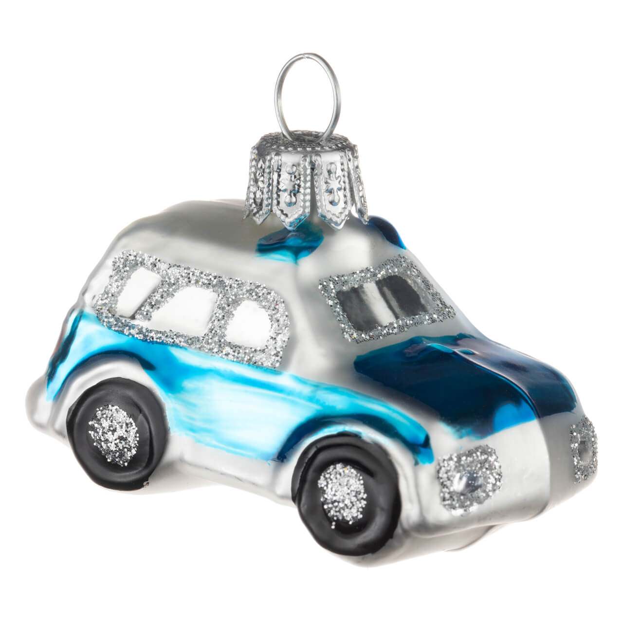 52-0510-4-Christbaumkugel-Kleines-Polizeiauto-1 Kleines Polizeiauto