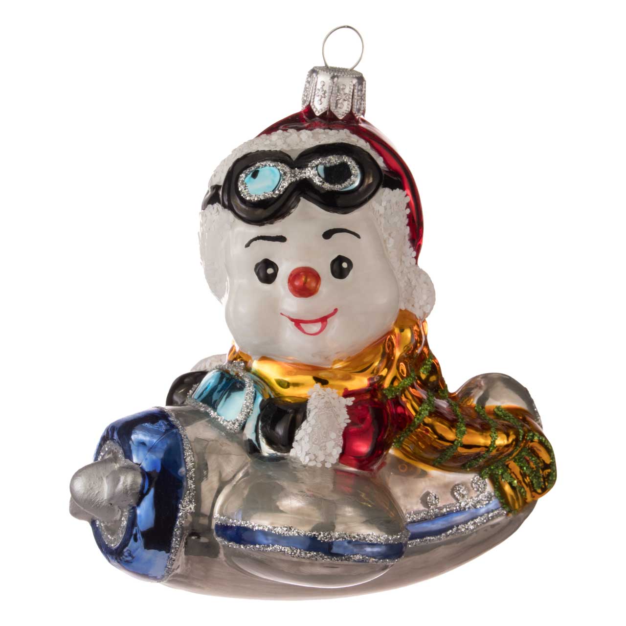 Fliegender Schneemann