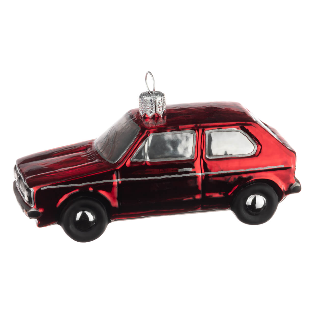 14-5023-4-Christbaumkugel-VW-Golf-rot-3