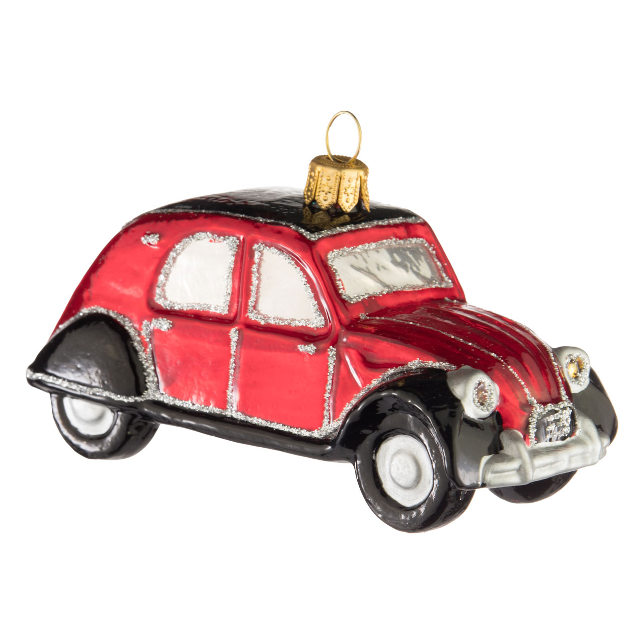 37-2001-5-Christbaumkugel-Citroen-2CV-1 Citroen 2CV