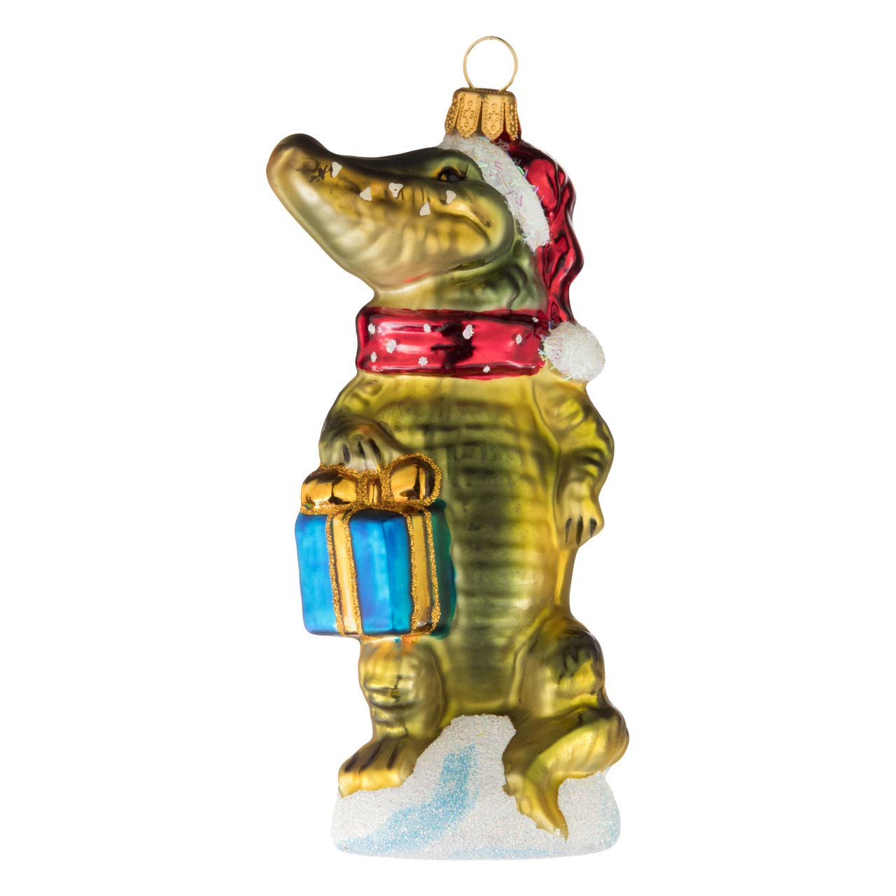 Weihnachtskrokodil Weihnachtskrokodil