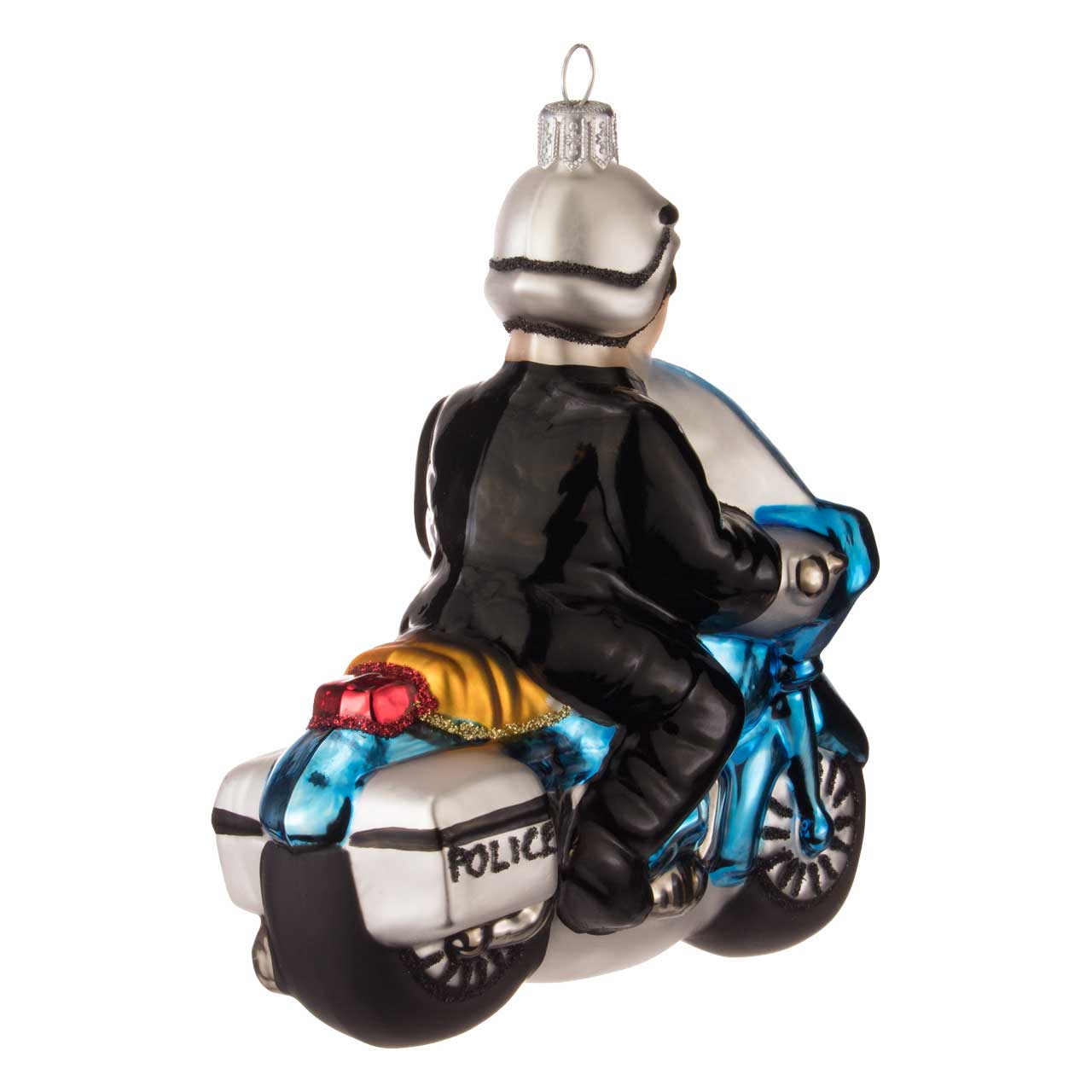 Motorrad-Polizist