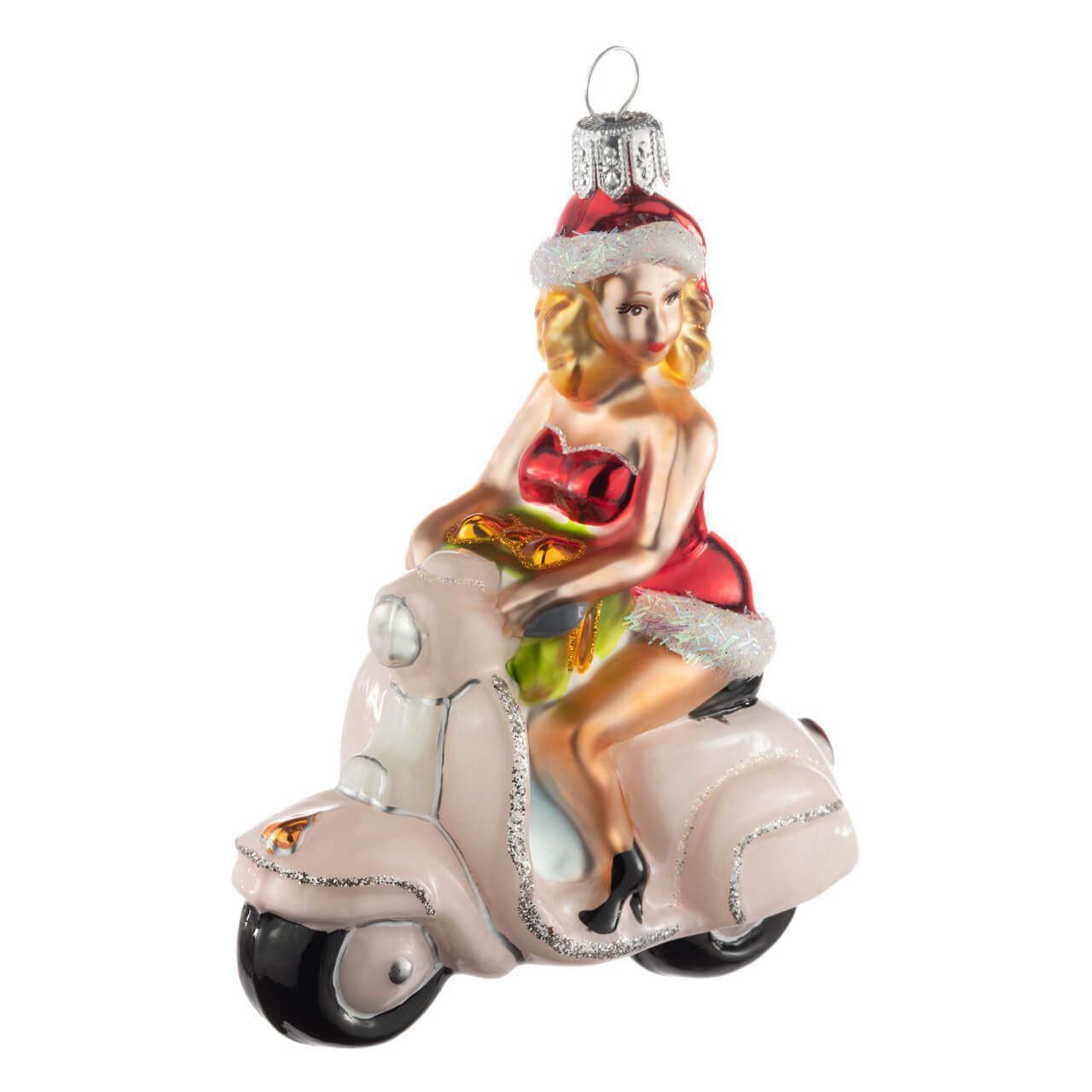 14-6873-4-Christbaumkugel-Nicola-auf-Motorroller-1 Nicola auf Motorroller