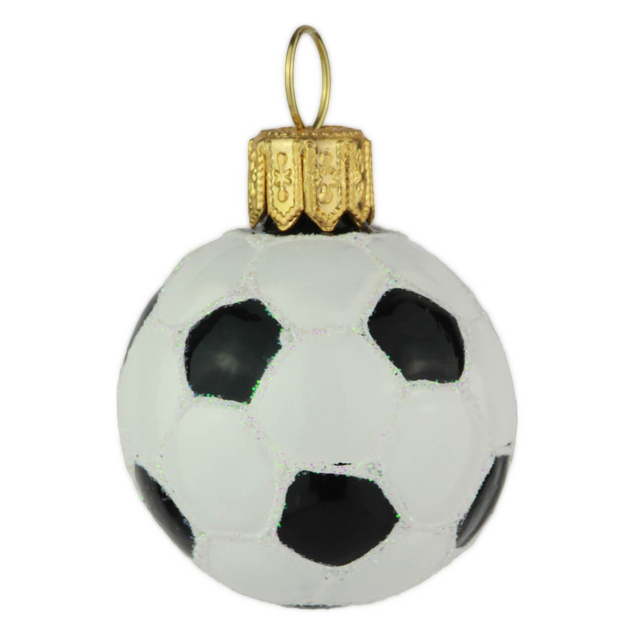 Christbaumkugel: Fußball, mini